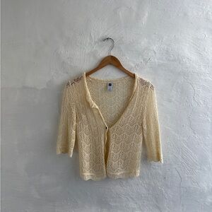 GAP crochet cardigan